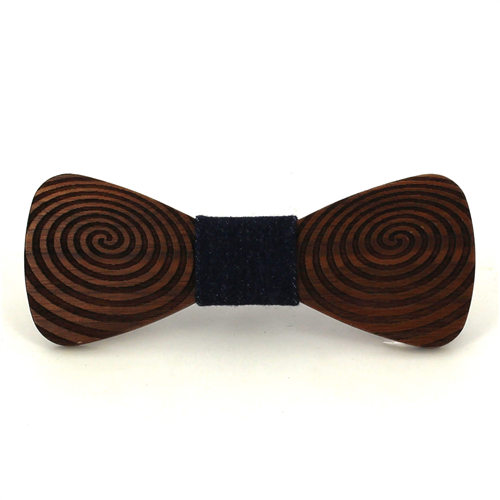 Pajarita Madera Espiral