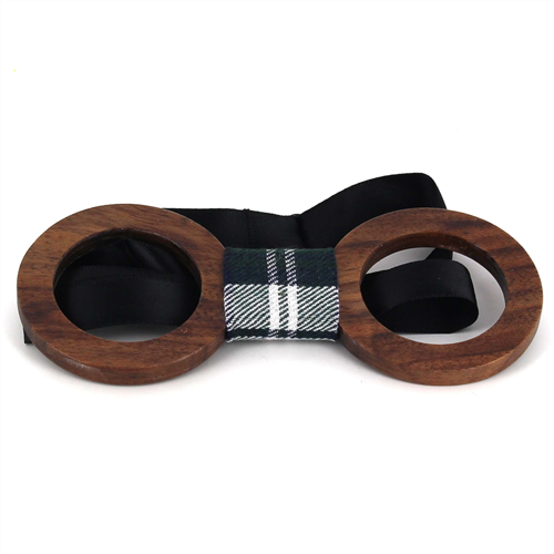 Pajarita Madera Gafas