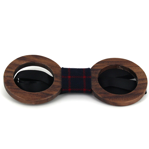 Pajarita Madera Gafas