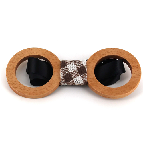 Pajarita Madera Gafas