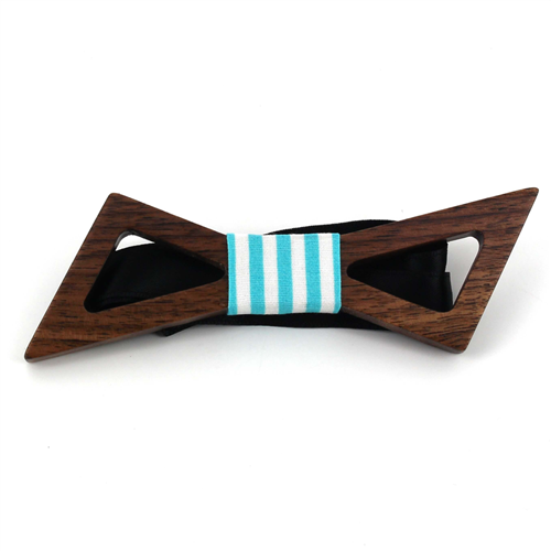 Pajarita Madera Hueca Lazo