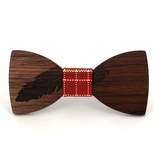Pajarita Madera Pluma