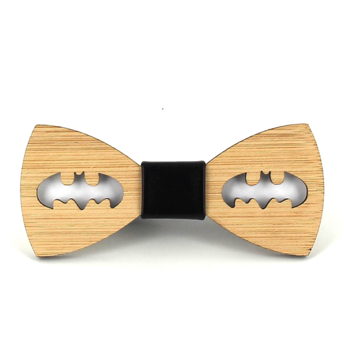 Pajarita Niños Bambú Hueca Batman
