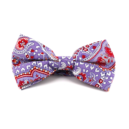 Pajarita Paisley Violeta