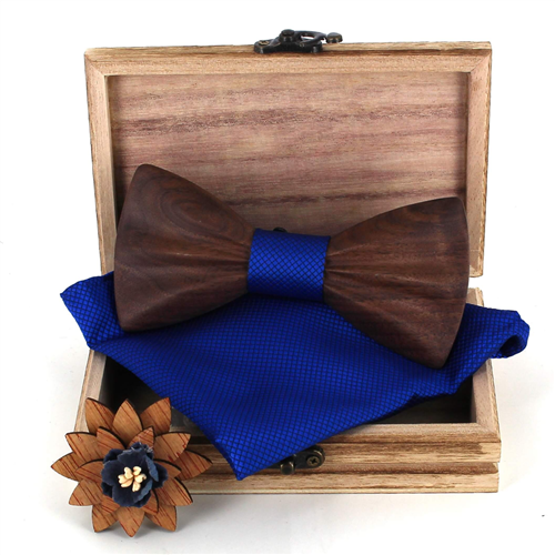 Set Pajarita de Madera