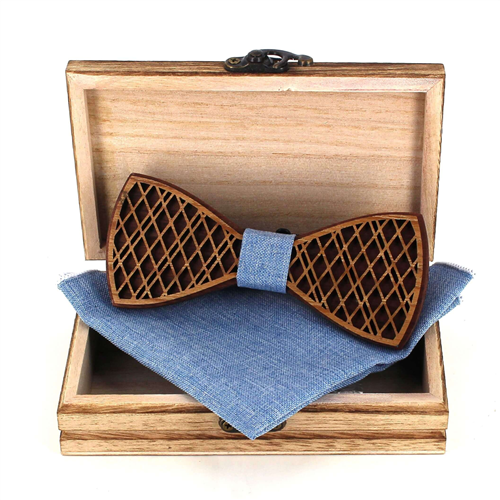 Set Pajarita de Madera