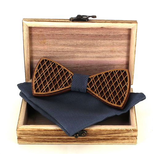 Set Pajarita de Madera