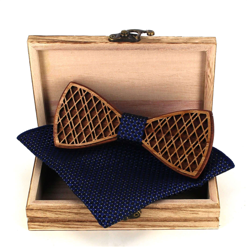 Set Pajarita de Madera
