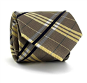 Corbata Cuadros Escoceses Amarilla