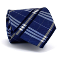 Corbata Cuadros Escoceses Azul