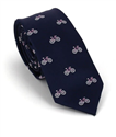 Corbata Estrecha Bicicletas Azul