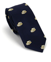 Corbata Estrecha Coches Azul