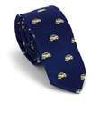 Corbata Estrecha Coches Azul