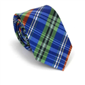 Corbata Estrecha de Cuadros Multicolor