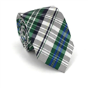 Corbata Estrecha de Cuadros Multicolor