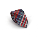 Corbata Estrecha de Cuadros Multicolor