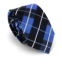 Corbata Estrecha de Cuadros Multicolor