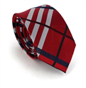 Corbata Estrecha de Cuadros Multicolor