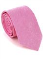 Corbata Estrecha Lisa Rosa