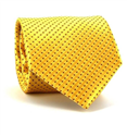 Corbata Estructura Puntos Dorada