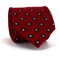 Corbata Flores Roja