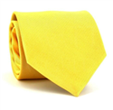 Corbata Lisa Amarilla MicroTwill