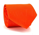 Corbata Lisa Naranja MicroTwill