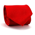 Corbata Lisa Roja MicroTwill