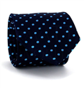 Corbata Lunares Azul Marino III