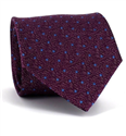Corbata Lunares Violeta