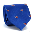 Corbata Peces Azul
