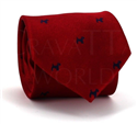 Corbata Perros Roja
