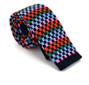 Corbata Punto Cuadros Multicolor