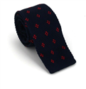 Corbata Punto Estampada Azul y Roja