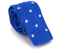 Corbata Punto Estrellas Azul