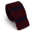 Corbata Punto Granate Rayas Azules