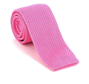Corbata Punto Lisa Rosa