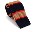 Corbata Punto Ondas Rayas Tricolor