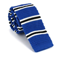 Corbata Punto Rayas Finas Azul