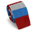 Corbata Punto Rayas Tricolor