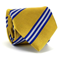 Corbata Rayas Dorada