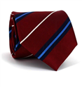 Corbata Rayas Granate