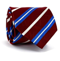Corbata Rayas Roja