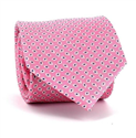 Corbata Rombos Rosa