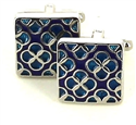 Gemelos Azulejo Esmaltado