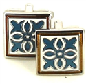 Gemelos Azulejo Esmaltado