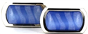 Gemelos Azules con Piedras