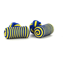 Gemelos Barril Azul Marino y Amarillo