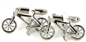 Gemelos Bicicletas Plateadas