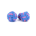 Gemelos Bola Grande Celeste y Rosa